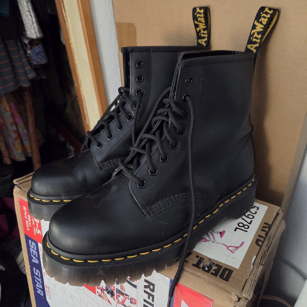 1460 bex smooth black Doc Martens Boots